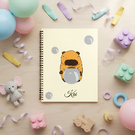 Cute Capybara Notebook – A Gentle Design for Kids Notizblock