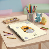 Cute Capybara Notebook – A Gentle Design for Kids Notizblock
