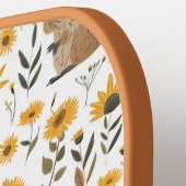 Cute Capybara Pickleball Schläger (Linke Seite)