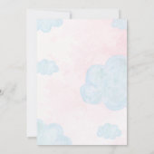 Cute Capybara-Themed Birthday Invitation Einladung (Rückseite)