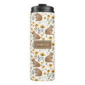 Cute Capybara Thermosbecher (Vorderseite)