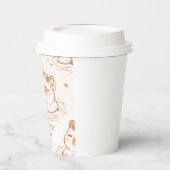 Cute Capybara With Sunglasses Kids Birthday Party Pappbecher (Links)