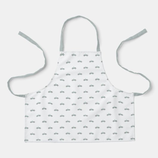 Cute Car Pattern Apron Schürze (Vorderseite)