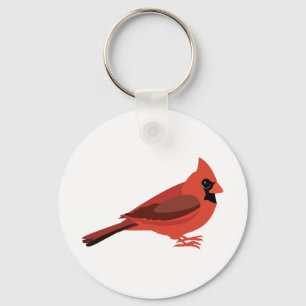 cute cardinal schlüsselanhänger