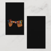 Cute Carpenter Tool Belt Future Craftsman Visitenkarte (Vorne/Hinten)