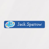 Cute Cartoon Animal Boy & Girl Kids Label Sticker (Design 1)