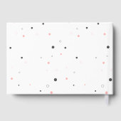 Cute Cartoon Animals Gender Neutral Baby Shower Gästebuch (Rückseite)