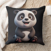 Cute Cartoon Baby Panda Kissen (Decke)