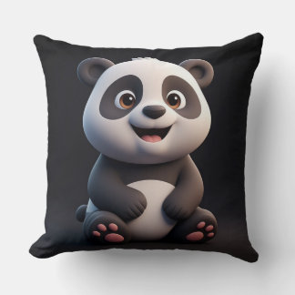 Cute Cartoon Baby Panda Kissen