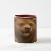 Cute Cartoon Bear Mug Printable | Adorable Animal Tasse (Zentrum)