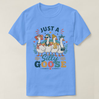 Cute Cartoon Bird Friends Fun Graphic Design T-Shirt