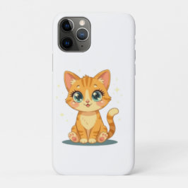 **Cute Cartoon Cat – Adorable Kitty Illustration** Case-Mate iPhone Hülle