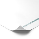 Cute Cartoon Dachshund Illustration – Funny Sausag Poster (Ecke)