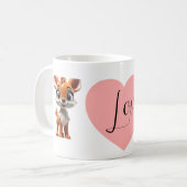 Cute Cartoon Dee Kaffeetasse (Vorderseite Links)