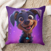 Cute Cartoon Dog Kissen (Decke)