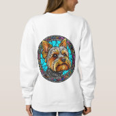 Cute Cartoon Dog Sweatshirt (Rückseite)