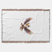 Cute Cartoon Eagle Flying – Friendly Vector Art Decke (Vorderseite)