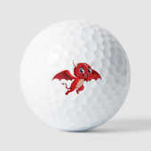 Cute cartoon flying devil golfball (Vorderseite)