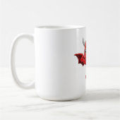Cute cartoon flying devil kaffeetasse (Links)