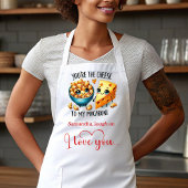 Cute Cartoon Food Custom I Love You Gift Apron Schürze
