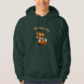 Cute Cartoon Fox – Adorable Kawaii Style Hoodie (Vorderseite)