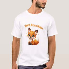 Cute Cartoon Fox – Adorable Kawaii Style T-Shirt