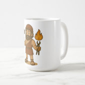 Cute Cartoon Hermes Greek Mythology Kaffeetasse (VorderseiteRechts)