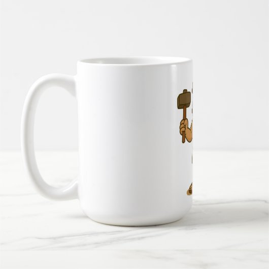 Cute Cartoon Hermes Greek Mythology Kaffeetasse (Links)