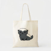Cute Cartoon Honey Badger Tragetasche (Vorne)