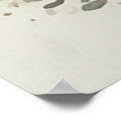 Cute cartoon lion baby room decor poster (Ecke)