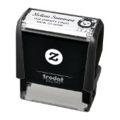 Cute Cartoon Lion Return Address Permastempel (Produkt)