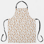 cute cartoon pet dog corgis pattern schürze (Vorderseite)
