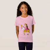 Cute cartoon princess T-Shirt (Vorne ganz)