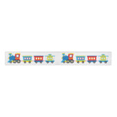 Cute Cartoon Train Ripsband (Vorderseite)