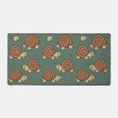 Cute Cartoon Turtles with 'For' and 'While' Loops Schreibtischunterlage (Vorderseite)