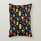 Cute Cartoon Vehicles Pattern  Dekokissen (Vorderseite(Vertikal))