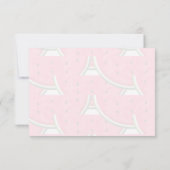 Cute Cartoon Watermelon Watercolor Custom Monogram Mitteilungskarte (Rückseite)