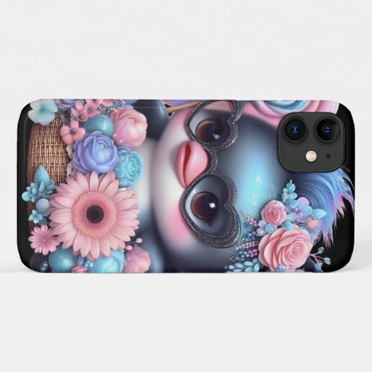 Cute Case-Mate iPhone Hülle (Rückseite (Horizontal))