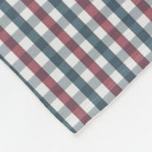 Cute Cat and Plaid Pattern Fleecedecke (Ecke)