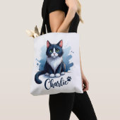 Cute Cat Artwork Tote – Gift for Cat Lovers Tasche (Von Nahem)