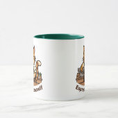 Cute Cat Barista Tasse (Zentrum)