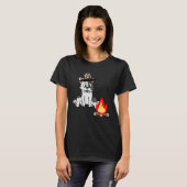 cute cat bonfire kids T-Shirt (Vorne ganz)