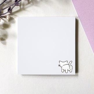 Cute Cat But Post-it Klebezettel