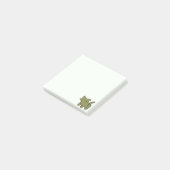 Cute Cat But Post-it Klebezettel (angewinkelt)