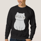 Cute Cat Butt Front and Back Trending Sweatshirt (Vorderseite)
