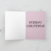 CUTE CAT CATS ART CHRISTMAS CARDS KARTE (Innenseite)