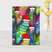 CUTE CAT CATS ART CHRISTMAS CARDS KARTE (Gelbe Blume)