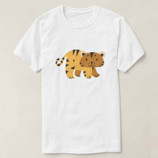 Cute cat character T-Shirt (Design vorne)