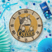 Cute Cat Coffee Pappteller (Party)