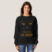 Cute Cat Costume Face Not Only for Fancy Dress Sweatshirt (Vorne ganz)